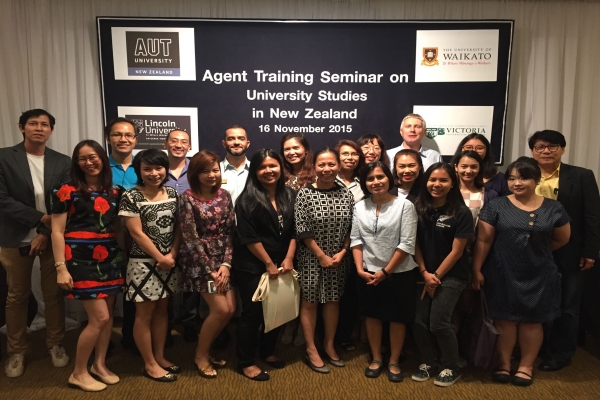 Agent Training Seminar on Universities Studies in New Zealand 2016