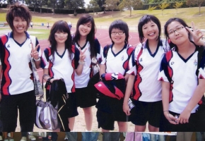 สาวๆ จาก Waikato Diocesan School for Gilrs - Hamilton