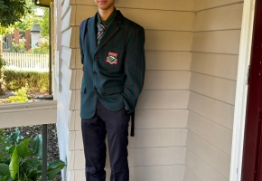 in uniform