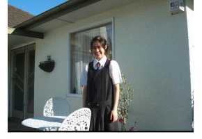 น้อยยู กับ Uniform สวยๆ ของ Chilton Saint James School - Wellington