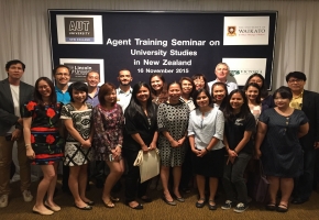 Agent Training Seminar on Universities Studies in New Zealand 2016